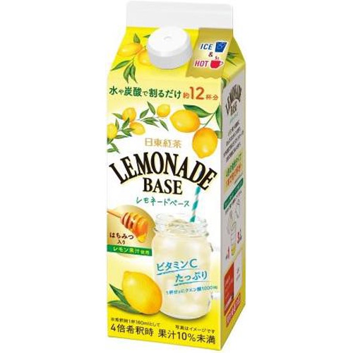 日東紅茶 レモネードベース 490ml