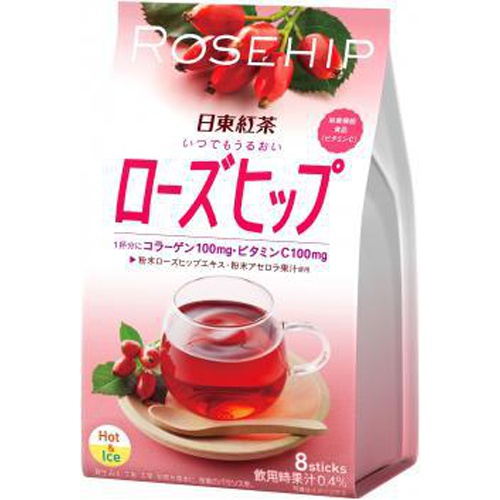 日東紅茶 いつでもうるおいローズヒップ 8P