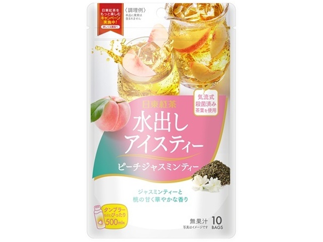 日東紅茶 水出しアイスティーピーチジャスミン30g【02/24 新商品】