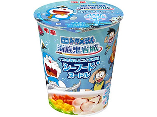 明星 映画ドラえもん シーフード味ヌードル【02/23 新商品】