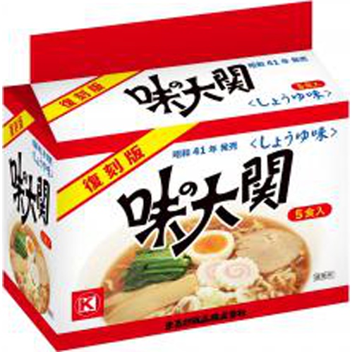 まるか 味の大関 5食パック復刻版しょうゆ味【06/03 新商品】