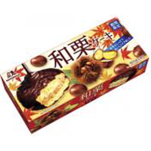 森永 和栗ケーキ 6個 商品紹介 お菓子 駄菓子の仕入れや激安ネット通販なら菓子卸問屋タジマヤ