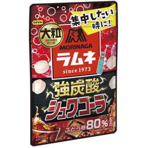 森永 大粒ラムネ 強炭酸シュワコーラ 25g