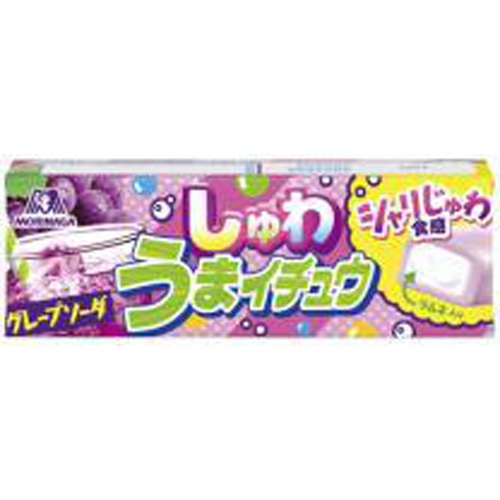 森永 しゅわうまイチュウ グレープソーダ7粒