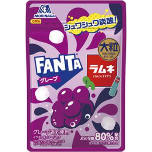 森永 大粒ラムネファンタグレープ 25g【04/23 新商品】