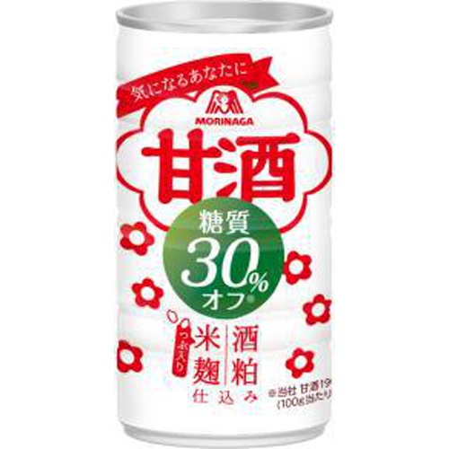 森永 甘酒糖質30%オフ 185g