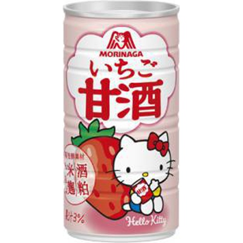 森永 いちご甘酒 185gハローキティ