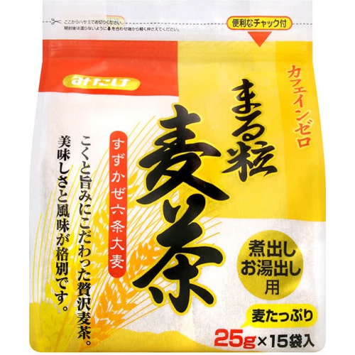 みたけ 丸粒麦茶 25g×15P