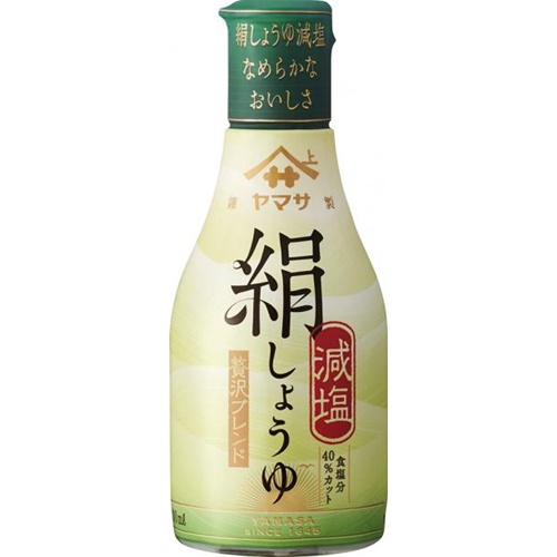 ヤマサ 絹しょうゆ減塩 200ml