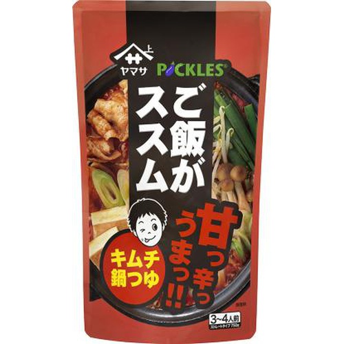 ヤマサ ご飯がススム キムチ鍋つゆ750g