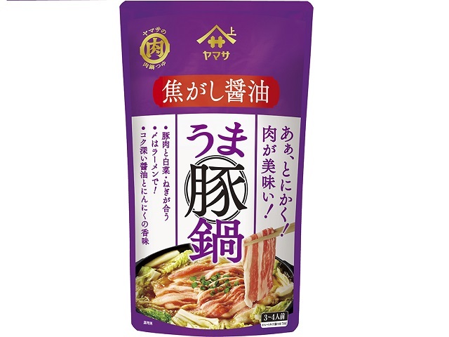ヤマサ うま豚鍋つゆ焦がし醤油 750g