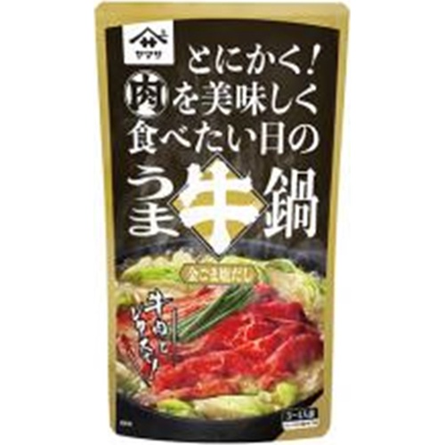 ヤマサ うま牛鍋つゆ金ごま塩だし 750g