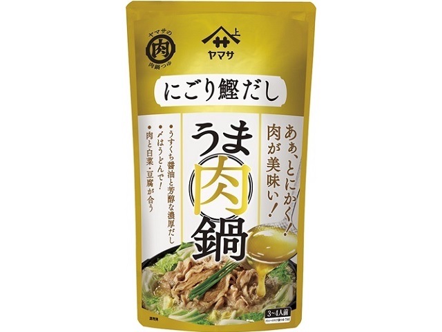 ヤマサ うま肉鍋つゆにごり鰹だし750g