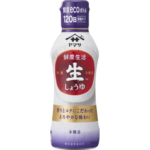 ヤマサ 鮮度生活 特選生しょうゆ300ml