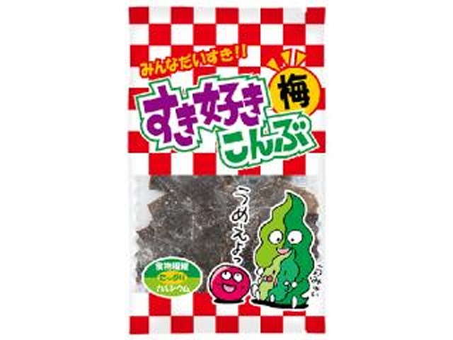 やおきん すき好き梅こんぶ 14g【02/02 新商品】