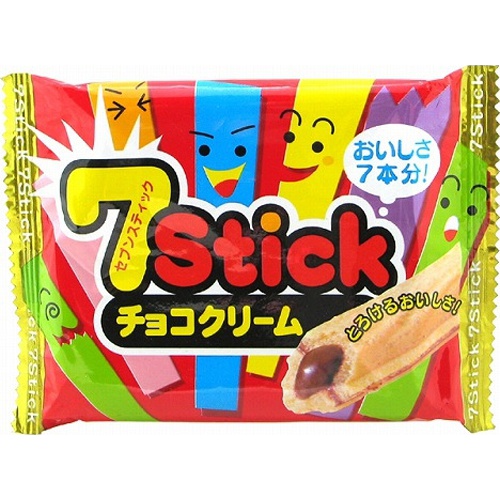 やおきん セブンスティックチョコクリーム 7本