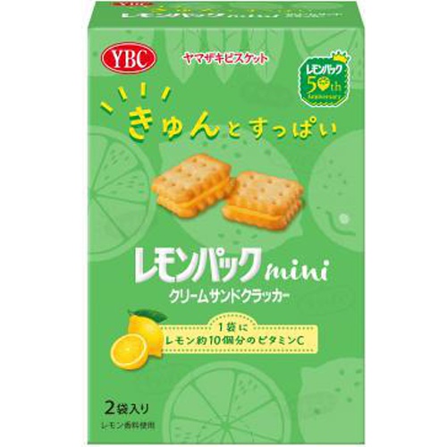 YBC きゅんとすっぱいレモンパックミニ62g【06/15 新商品】