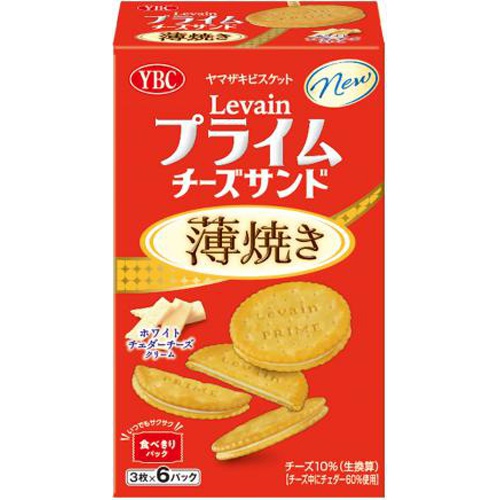 YBC ルヴァンPサンド薄焼きチーズクリーム18枚
