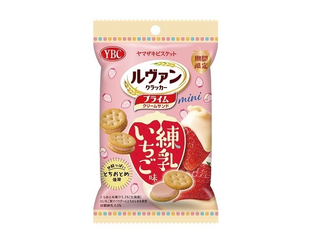 YBC ルヴァンプライムサンドミニ練乳いちご40g【11/13 新商品】