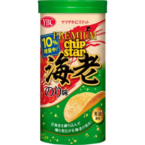 YBC プレミアムチップスター海老のり味45g