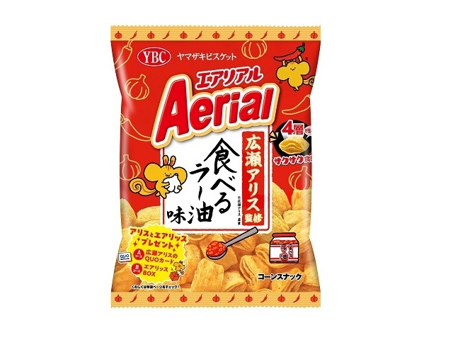 YBC エアリアル 食べるラー油味65g【11/13 新商品】