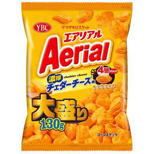 YBC エアリアル濃厚チェダーチーズ大盛り130g