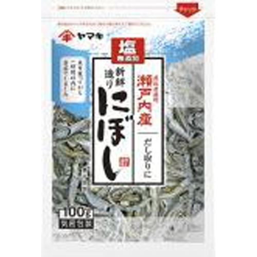 ヤマキ 塩無添加 新鮮造り煮干100g