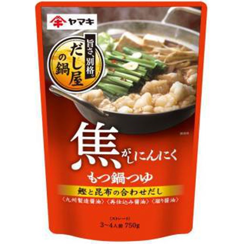 ヤマキ 焦がしにんにく鍋つゆ 750g