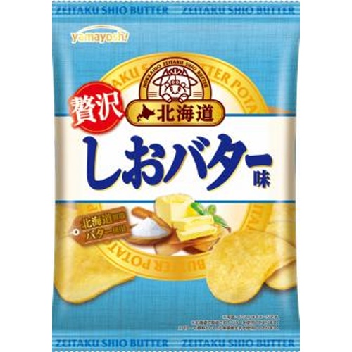 山芳 ポテト 北海道しおバター味50g【07/07 新商品】
