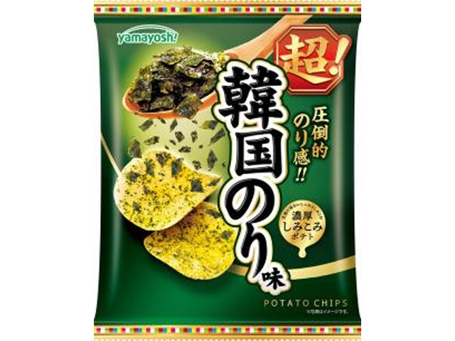 山芳 ポテト 超!韓国のり味【12/01 新商品】