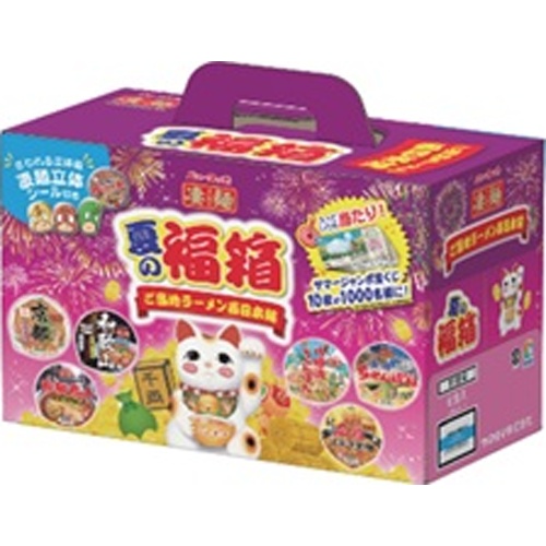 ニュータッチ 凄麺 夏の福箱ご当地ラーメン西日本編【07/21 新商品】