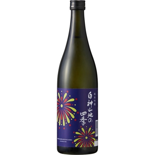 白神山地の四季 純米吟醸 花火ラベル720ml【04/17 新商品】