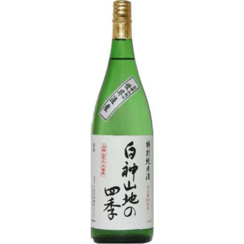 八重寿 特別純米酒白神山地の四季 1.8L