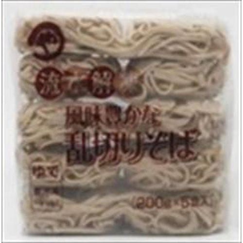 水でほぐれる乱切りそば200g5食