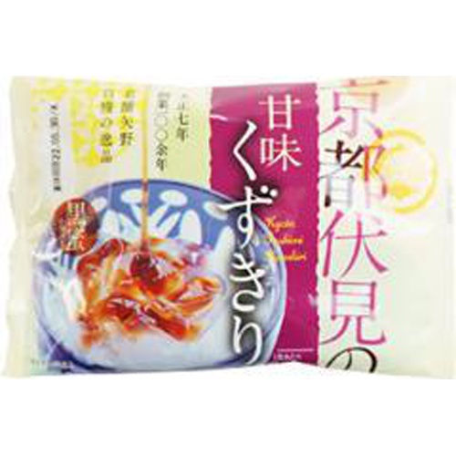 矢野食品 京都伏見の甘味くずきり(黒蜜付)100g