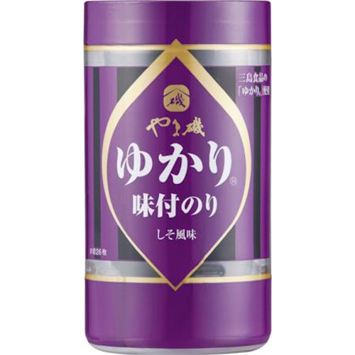 やま磯 ゆかり味のり カップ8切26枚【06/17 新商品】