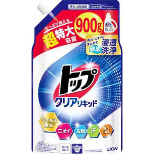 トップ クリアリキッド詰替え用超特大900g【05/20 新商品】