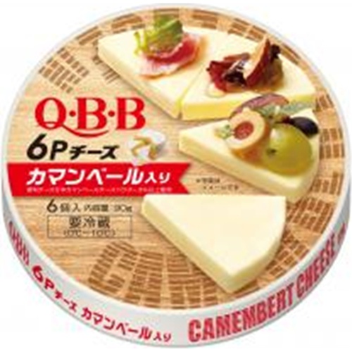QBB カマンベール入り6Pチーズ90g