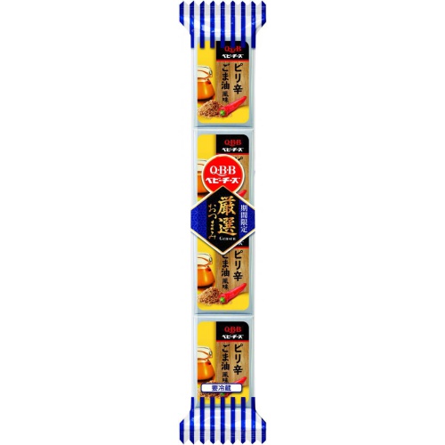 QBB 厳選おつまみベビーピリ辛ごま油4P【03/01 新商品】