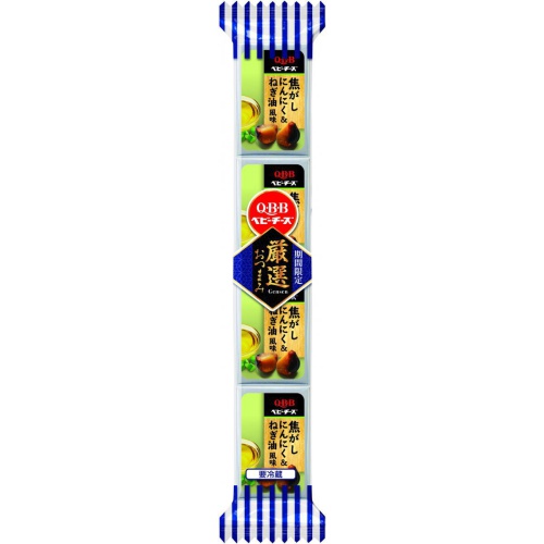 QBB 厳選おつまみベビー焦がしにんにくねぎ油4P【03/01 新商品】