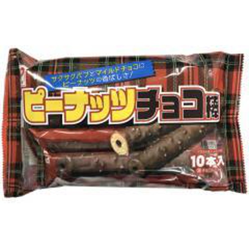 リスカ ピーナッツチョコ棒 10本