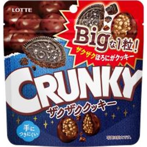 ロッテ クランキービッグザクザククッキー72g【04/15 新商品】