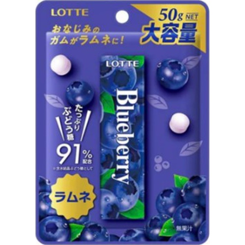 ロッテ ブルーベリーラムネ50 g