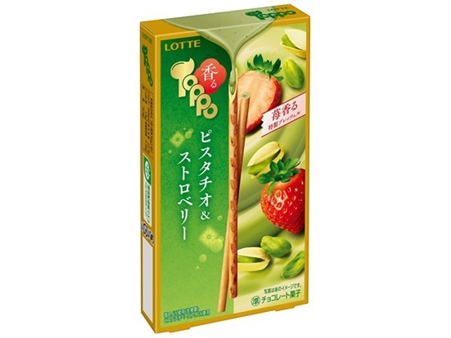 ロッテ 香るトッポピスタチオ&ストロベリー 2袋【10/07 新商品】