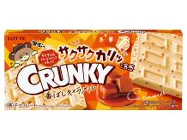 ロッテ クランキー香ばしキャラメル 1枚【11/25 新商品】
