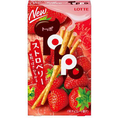 ロッテ トッポ ストロベリー2袋