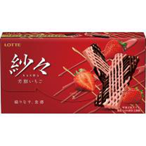 ロッテ 紗々芳醇いちご 69g