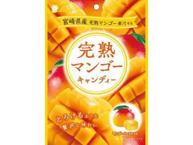ライオン 完熟マンゴーキャンディー 67g 商品紹介 お菓子 駄菓子の仕入れや激安ネット通販なら菓子卸問屋タジマヤ