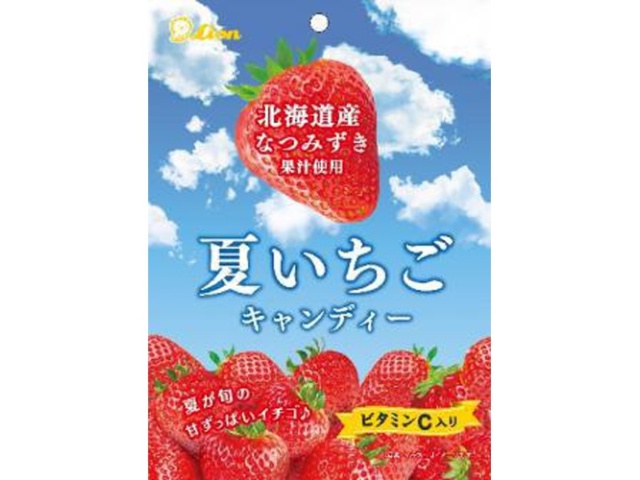 ライオン 夏いちごキャンディー 71g 商品紹介 お菓子 駄菓子の仕入れや激安ネット通販なら菓子卸問屋タジマヤ