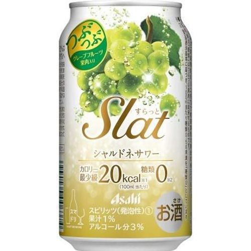 アサヒ すらっとすっきり白ぶどう 350ml